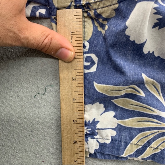 Phil Edwards By Reyn Spooner Vintage Hawaiian Floral 6.5" Swim Trunks Shorts XXL - Picture 4 of 12